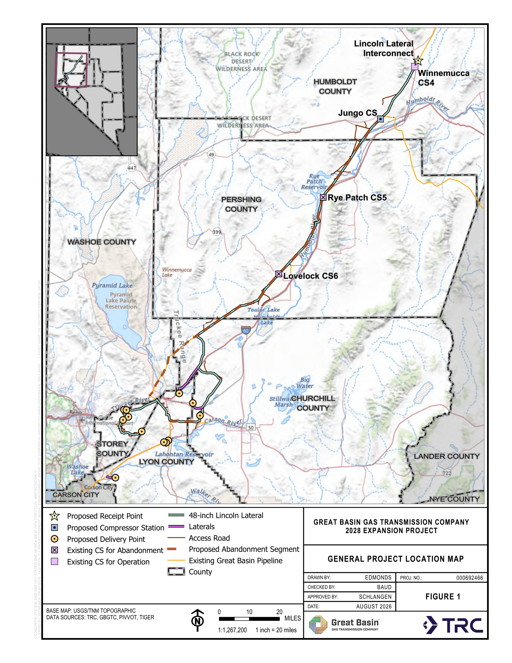 Proposed current route map